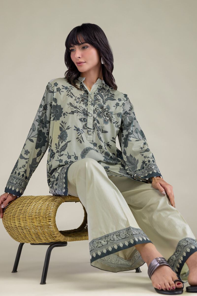 Printed | Cambric | Floral Cambric Kurta | USD 40.00