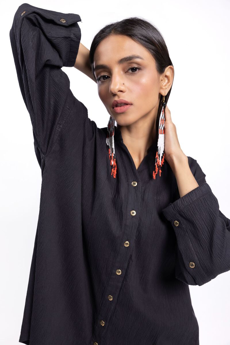Dyed | Ripple Crinkle | Shirt | null