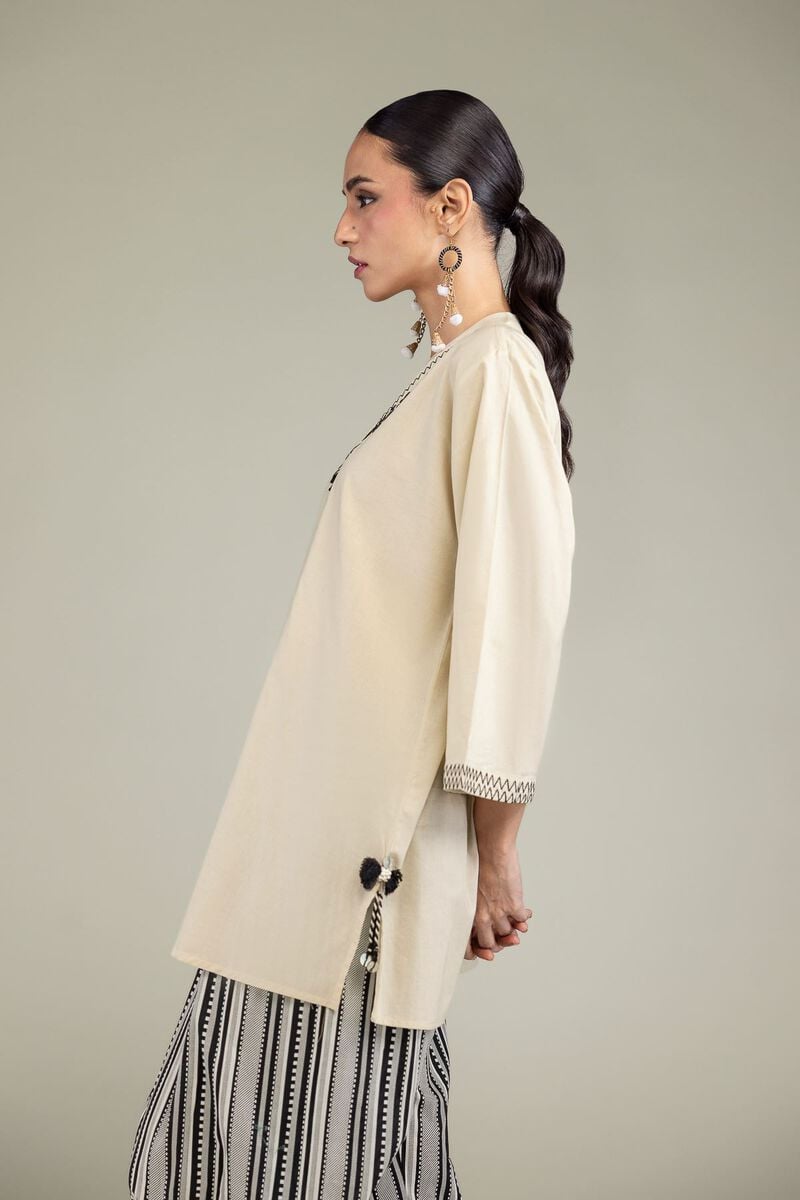 Embroidered | Cambric | Floral Cambric Kurta | USD 35.00