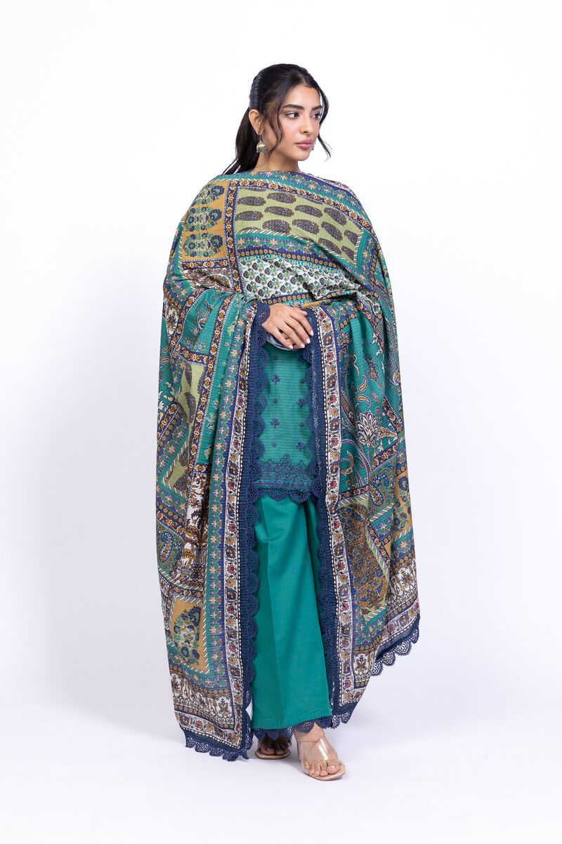 Printed | Textured Cotton | Dupatta | USD 6.60