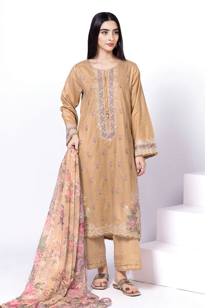 Embroidered | Dobby | Fabrics 3 Piece | USD 30.00