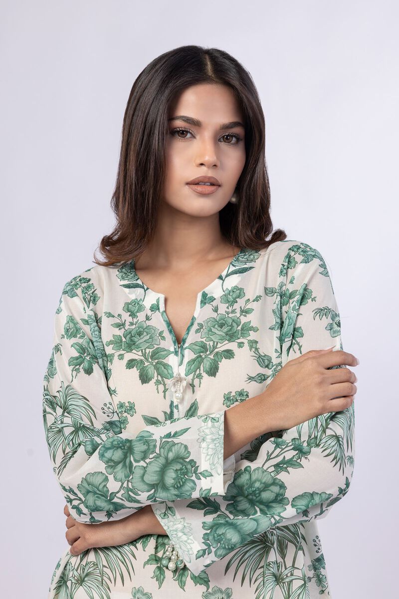 Printed | Swiss Voile | Kurta | USD 25.00