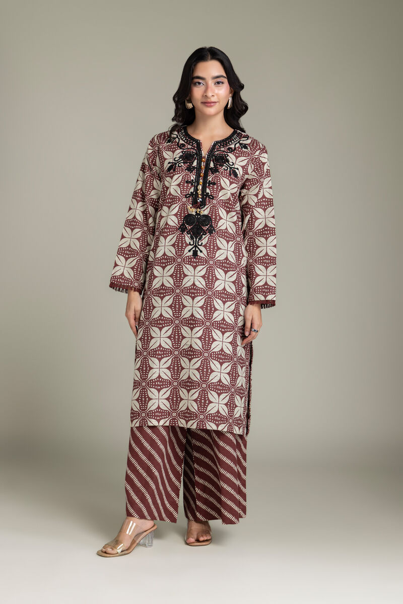 Embroidered | Light Khaddar | Tailored 2 Piece | null