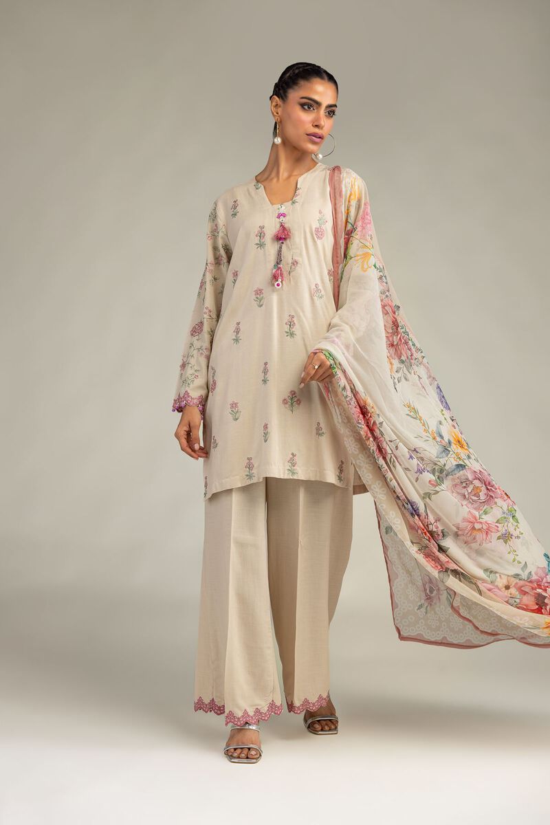 Embroidered | Mesuri | Mesuri Floral Dupatta | USD 30.00