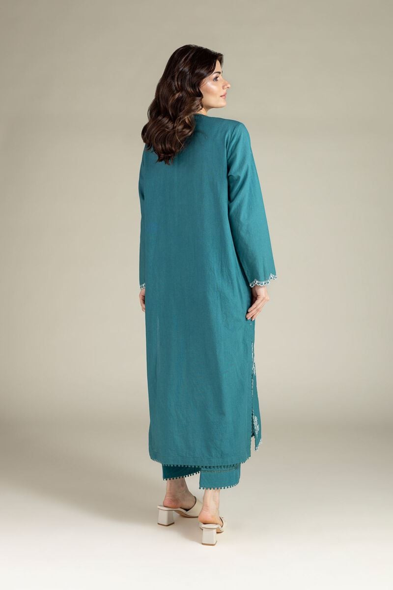 Embroidered | Cambric | Tailored 2 Piece | Top and Bottom | USD 65.00