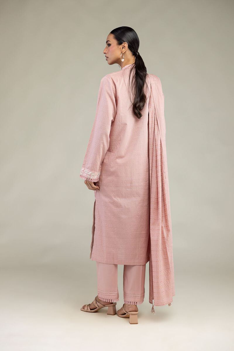 Embroidered | Messuri Dobby | Messuri Tailored 3-Piece | USD 85.00