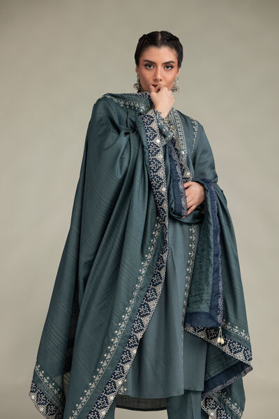 Embroidered | Polyester Silk | Polyster Silk Dupatta | USD 40.00
