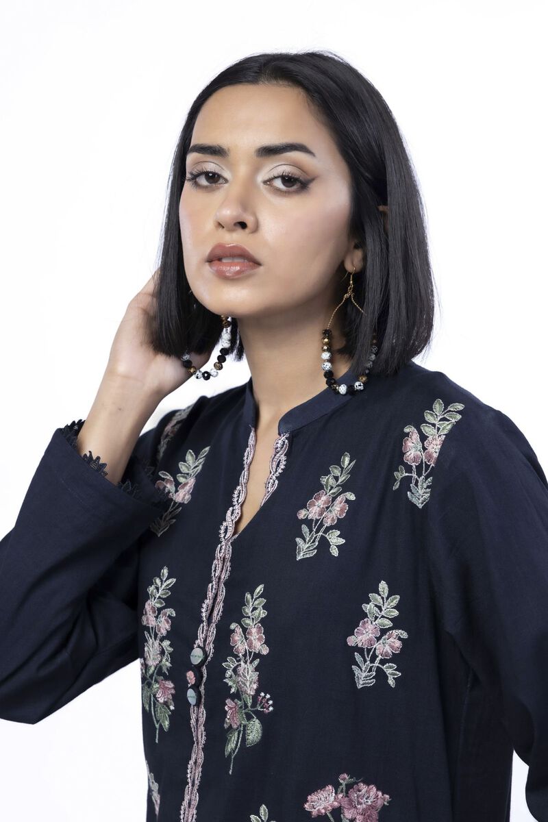 Embroidered | Heavy Textured Cotton | Tailored 2 Piece | Top and Bottom | USD 45.00