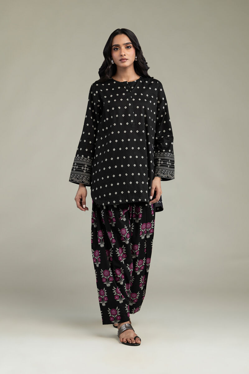 Printed | Cambric | Floral Printed Shalwar | USD 30.00