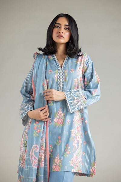 Embroidered | Textured Lawn | 3-Piece Tailored Lawn | USD 65.00