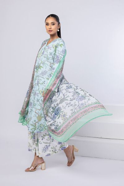 Printed | Polyester Crinkle Chiffon | Dupatta | USD 18.00