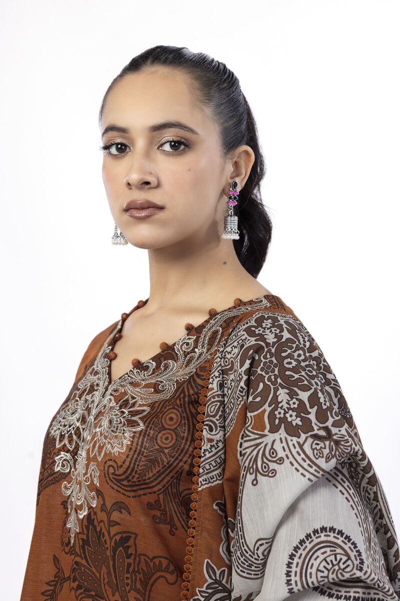 Embroidered | Light Khaddar | Tailored 3 Piece | USD 50.00