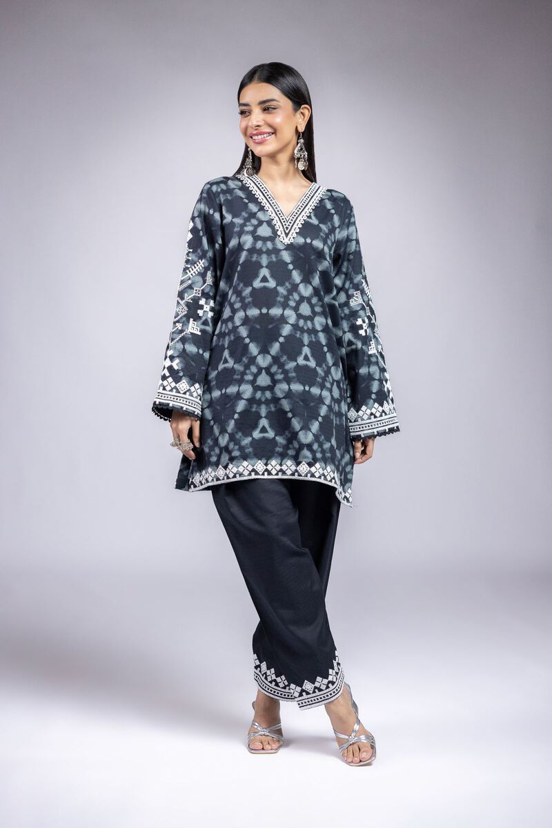 Embroidered | Dobby | Pants | USD 10.00