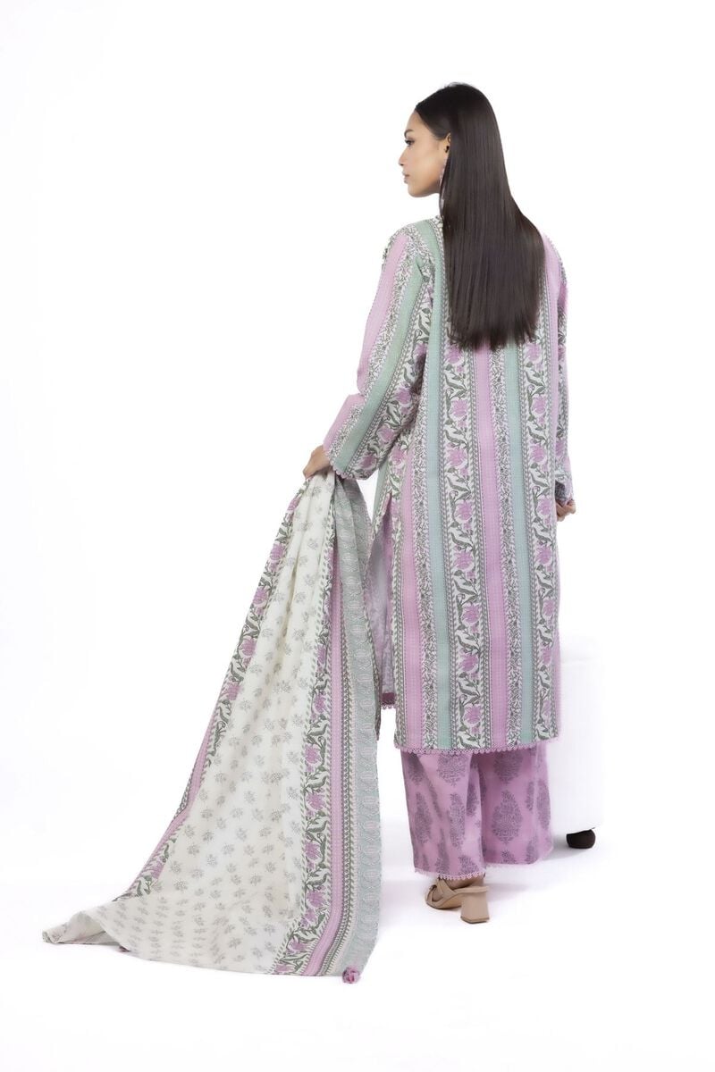 Printed | Khaddar | Tailored 3 Piece | USD 22.50