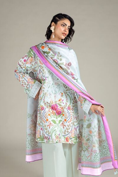 Printed | Jacquard | Tailored 3 Piece | USD 70.00