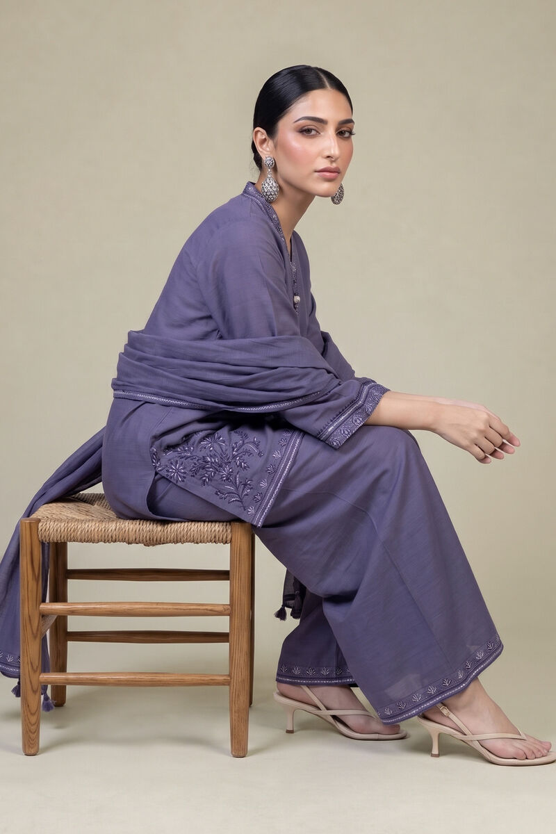 Embroidered | Light Khaddar | Light Khaddar Dupatta | USD 35.00