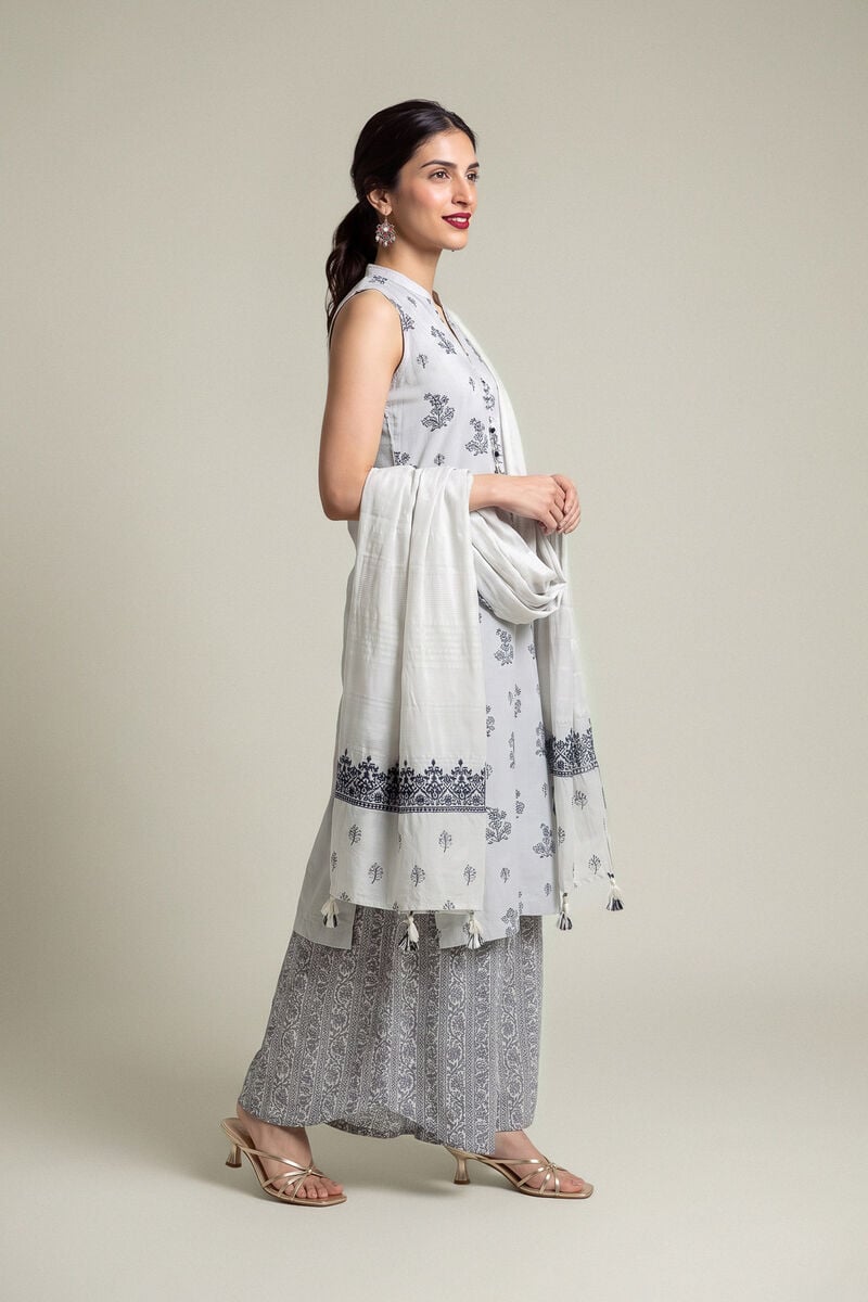 Embroidered | Polyester Silk | Silk Floral Dupatta | USD 35.00