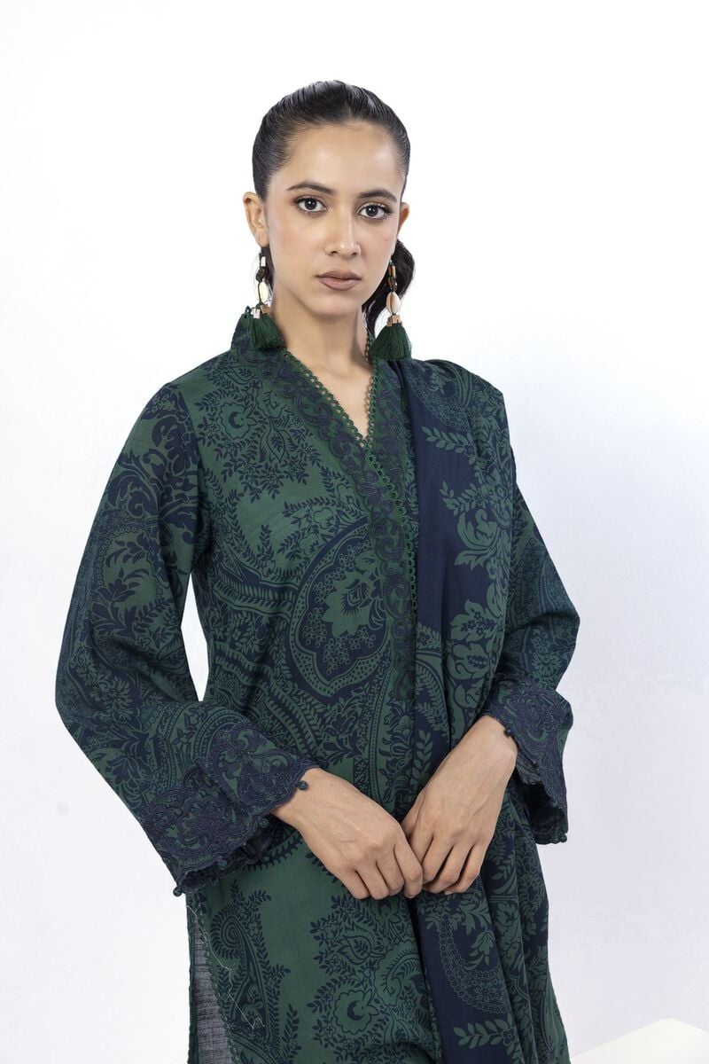 Embroidered | Light Khaddar | Tailored 3 Piece | USD 50.00