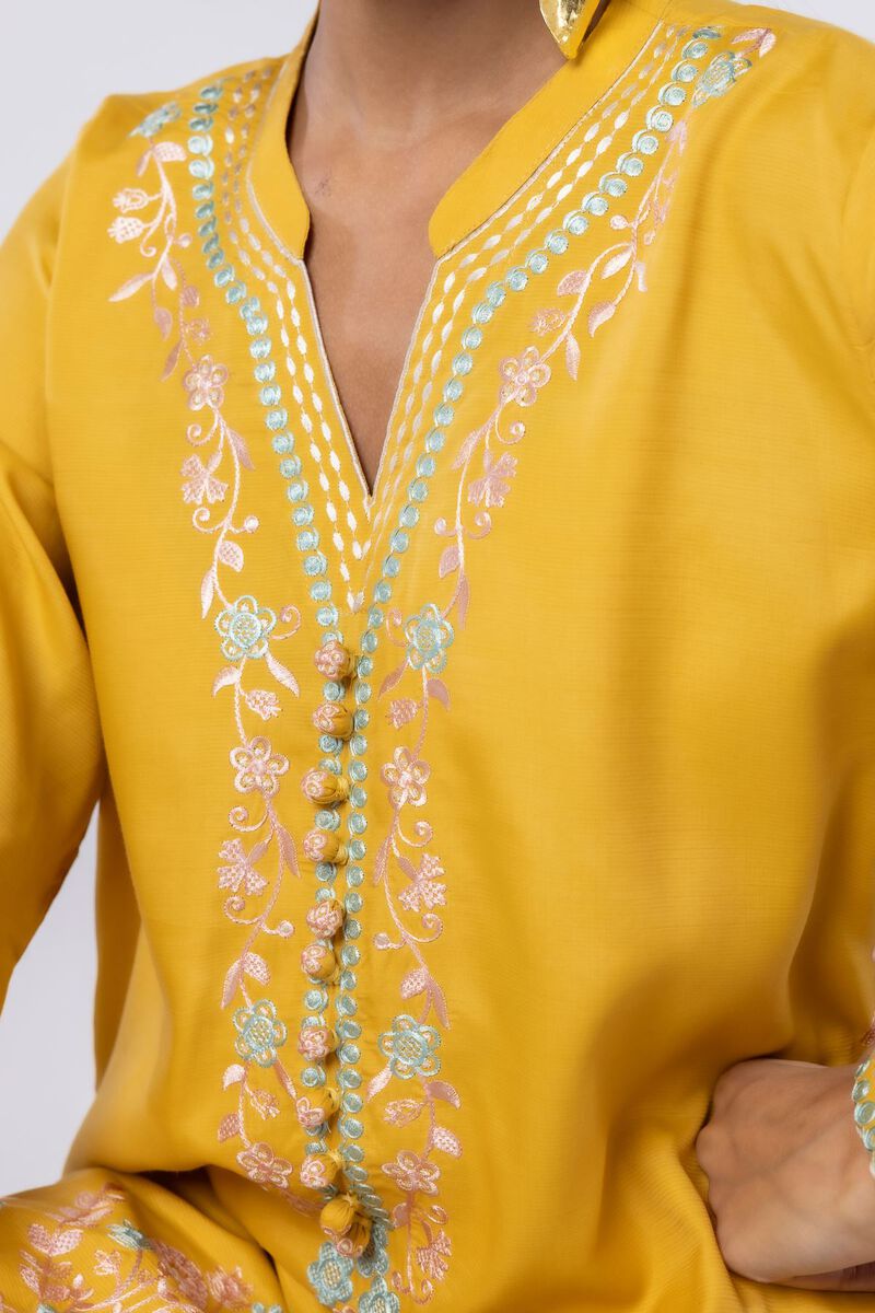 Embroidered | Thai Silk | Kurta | USD 22.50