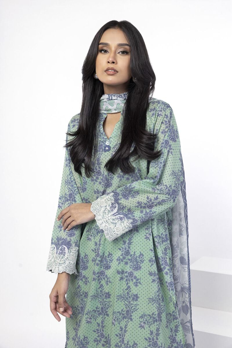 Embroidered | Lawn | Tailored 3 Piece | USD 27.50