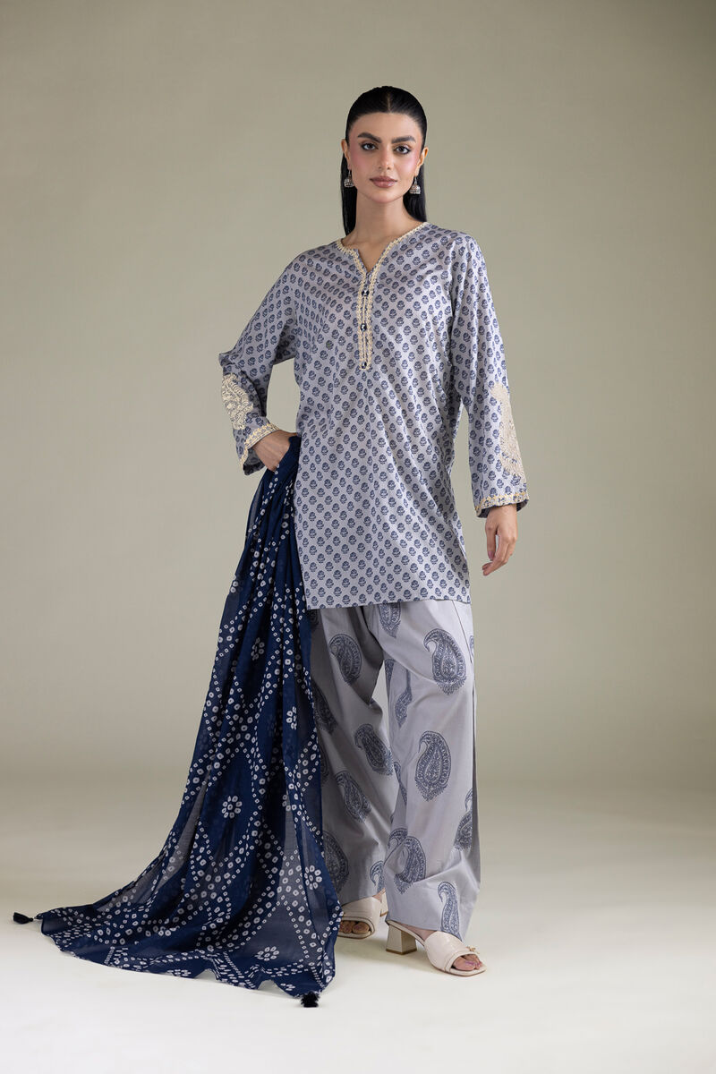 Embroidered | Cambric | Tailored 3 Piece | USD 70.00
