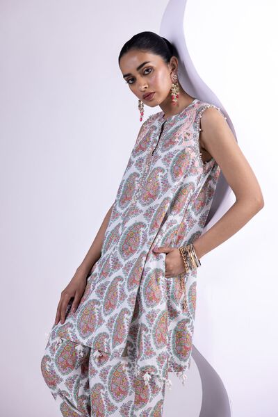 Embroidered | Viscose Oak Silk | Kurta | USD 75.00