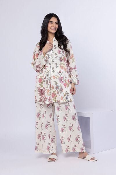 Printed | Ripple Crinkle | Pants | USD 5.40
