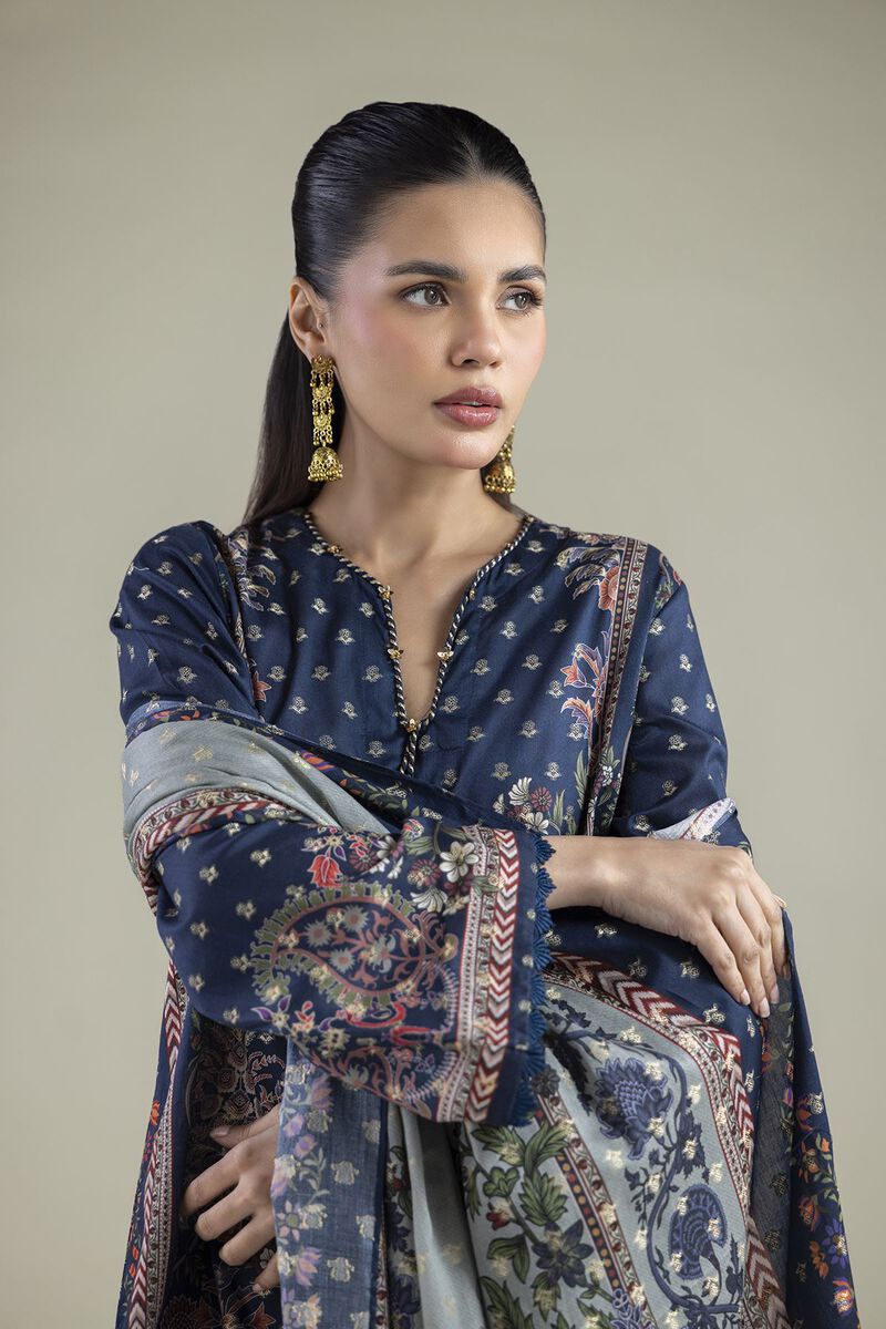 Printed | Jacquard | Tailored 3 Piece | USD 65.00