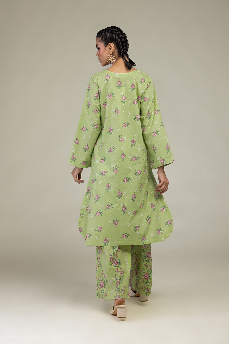 Printed | Cambric | Floral Longline Kurta | USD 35.00