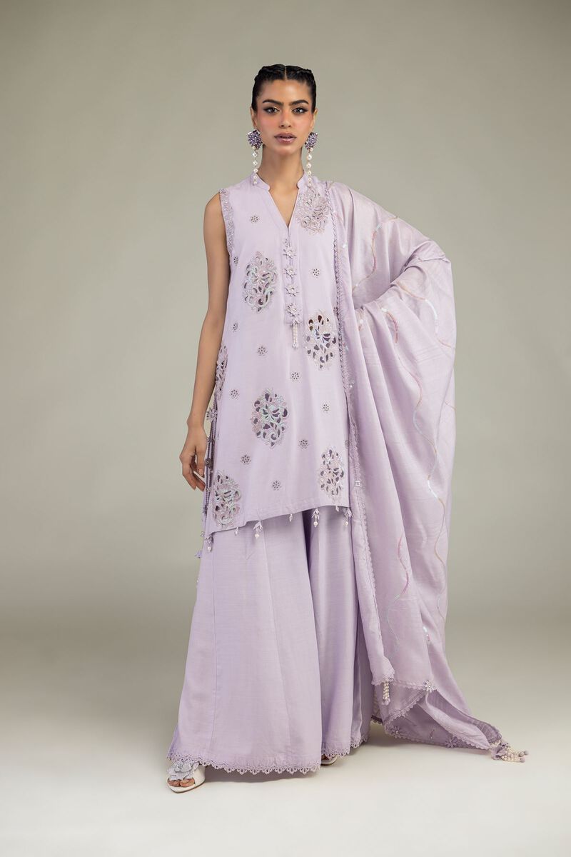 Raw Silk | 3-Piece Co-ord Set | USD 155.00