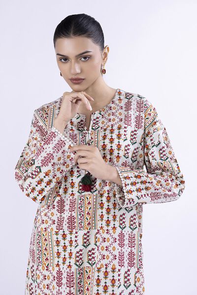 Printed | Crosshatch Poplin | Kurta | USD 25.00