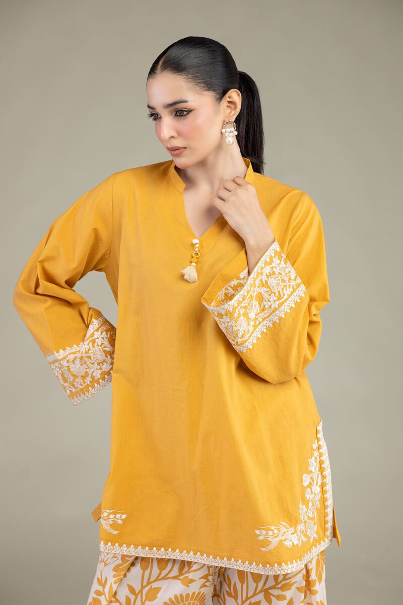 Embroidered | Cambric | Cambric Tailored 2-Piece | USD 55.00