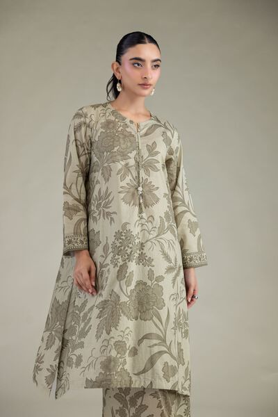 Printed | Cambric | Floral Cambric Kurta | USD 35.00