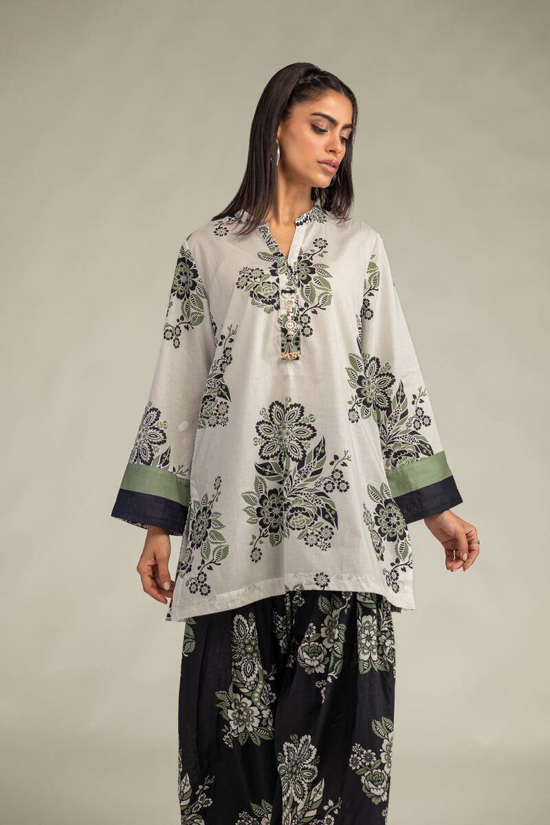 Printed | Cambric | Floral Cambric Kurta | USD 35.00