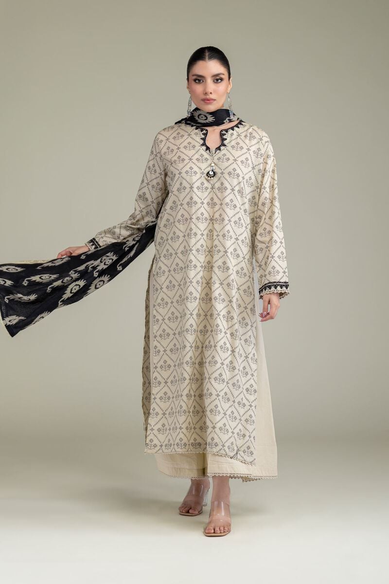 Embroidered | Lawn | Black Lawn Dupatta | USD 25.00