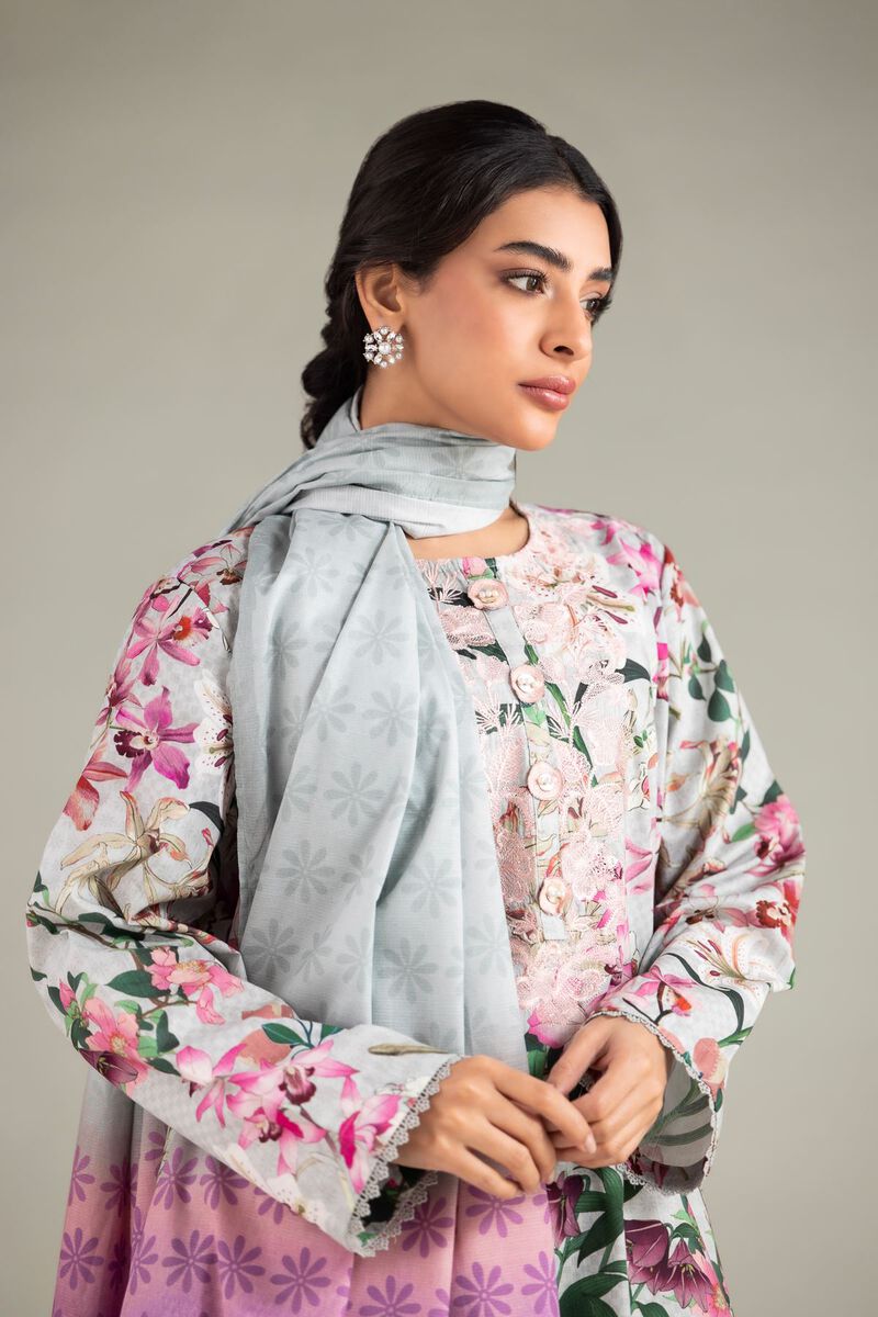 Printed | Textured Lawn | Dupatta | USD 25.00