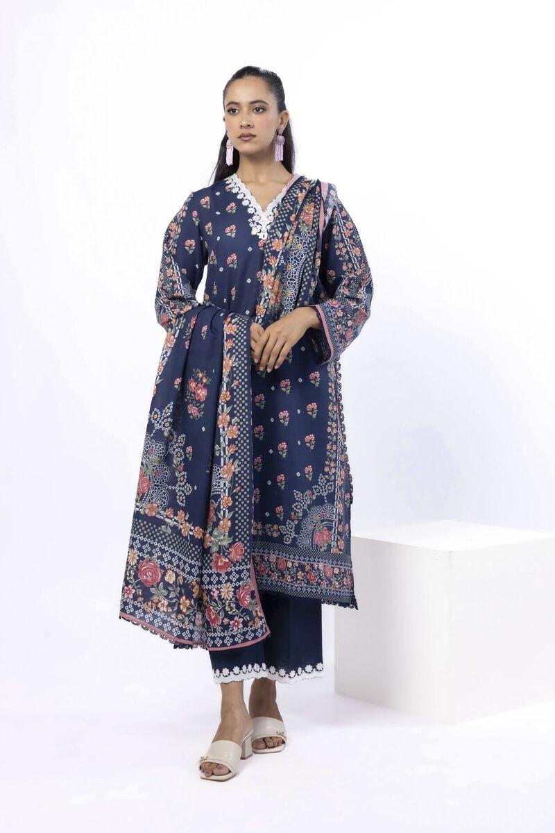 Embroidered | Light Khaddar | Tailored 3 Piece | USD 50.00