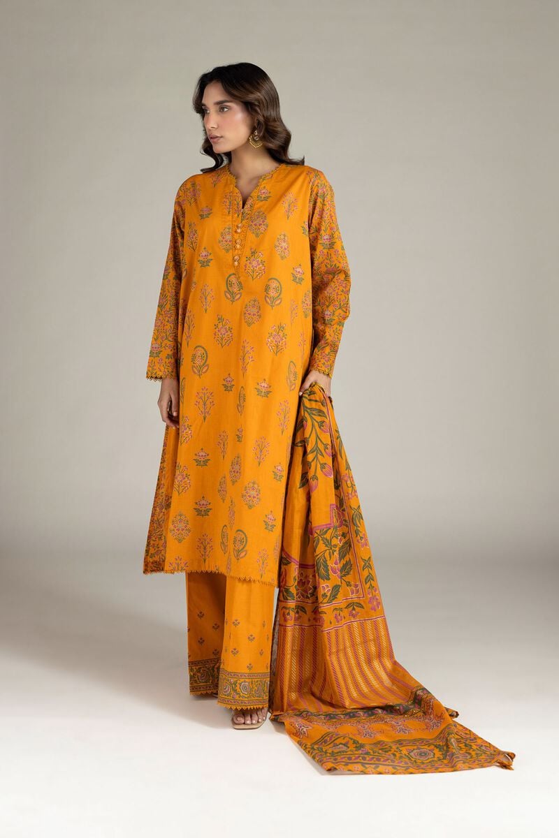 Printed | Lawn | Tailored 3 Piece | USD 65.00