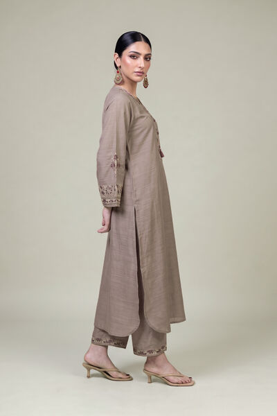 Embroidered | Light Khaddar | Solid Khaddar Pants | USD 30.00