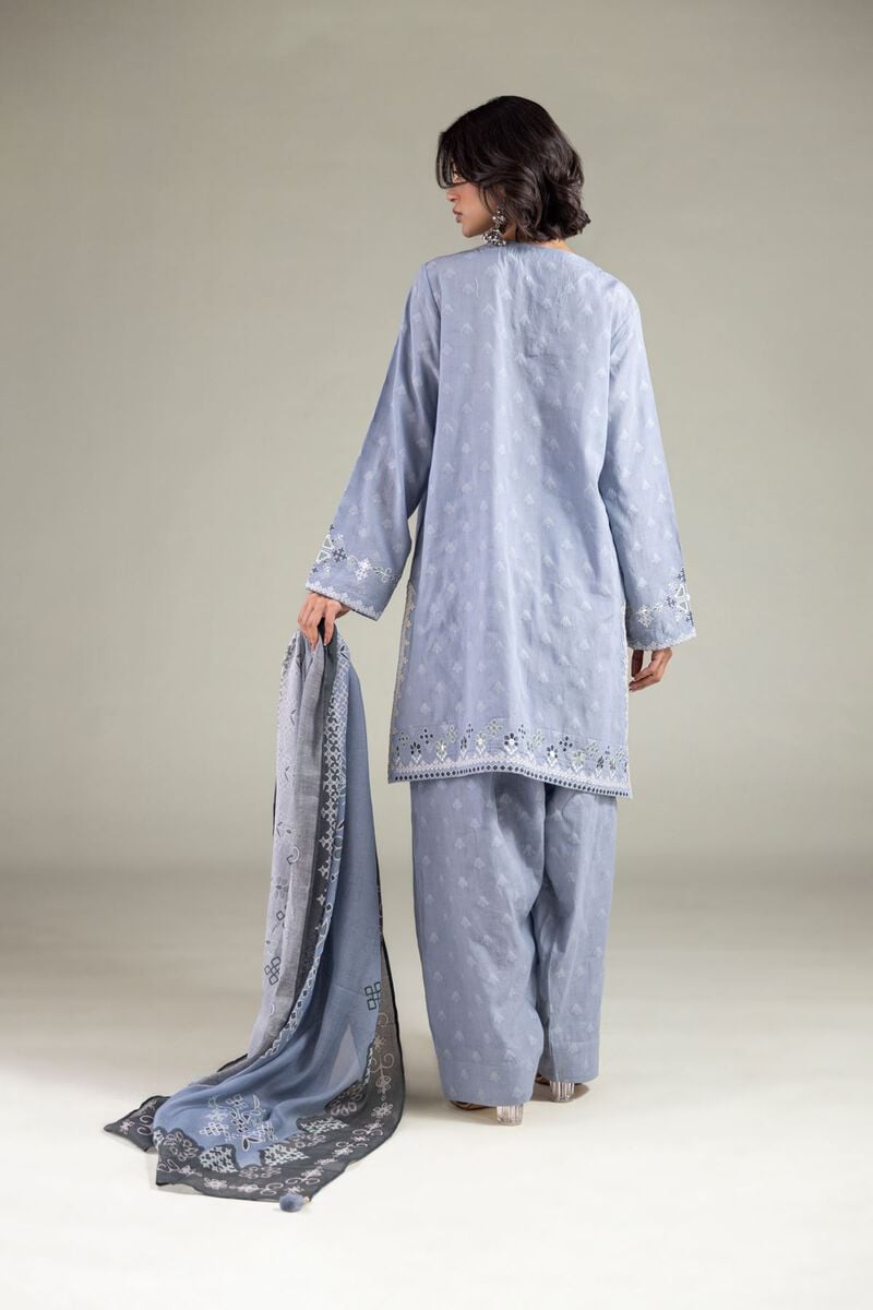 Embroidered | Broshia | Tailored 3 Piece | USD 80.00