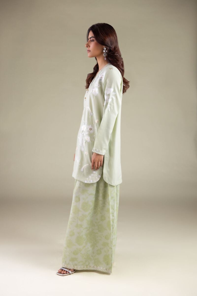 Embroidered | Raw Silk | Kurta | USD 55.00