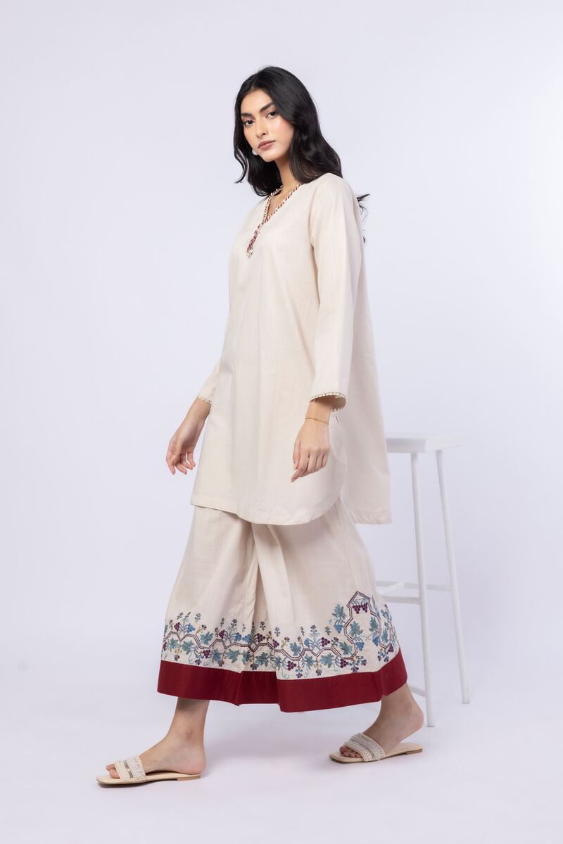Dyed | Crosshatch Poplin | Kurta | USD 15.00