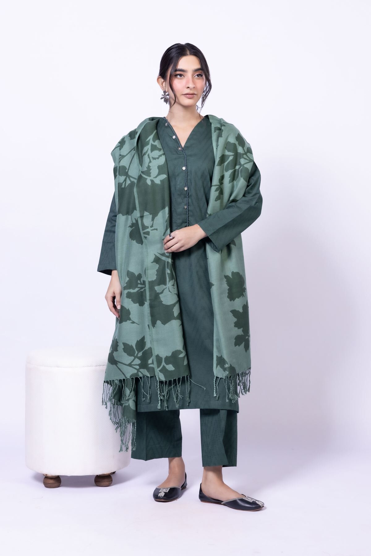 Buy Kurta | 9.00 USD | OTD4-EX28-08TA-VG_MULTI | Khaadi United States