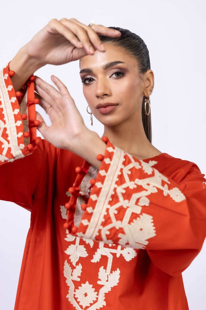 Embroidered | Cambric | Kurta | USD 9.00