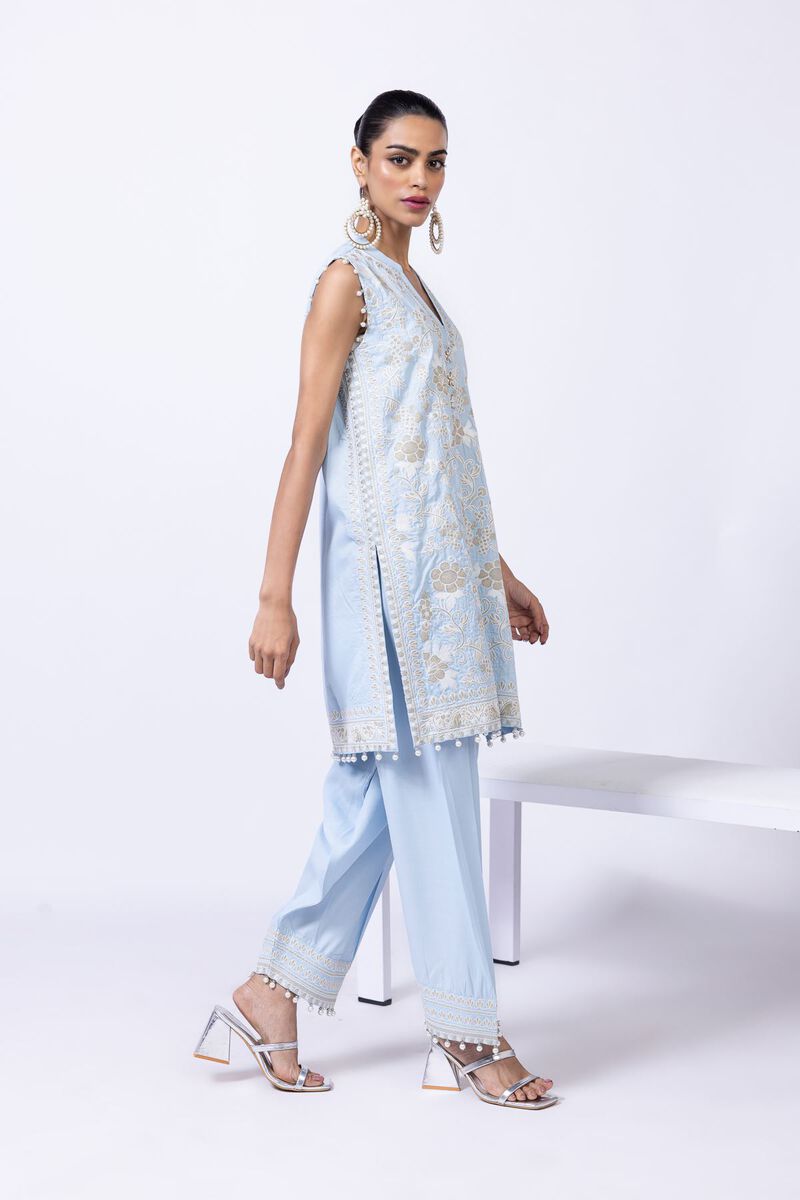 Embroidered | Thai Silk | Kurta | USD 45.00