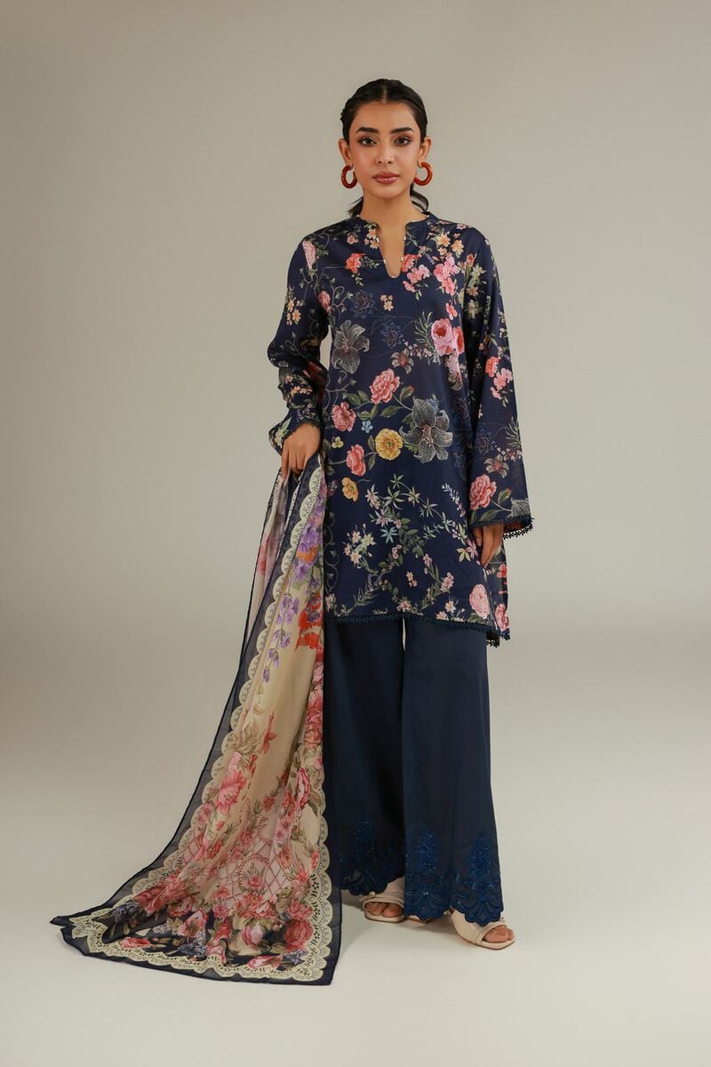 Embroidered | Lawn | Tailored 3-Piece Lawn | USD 65.00