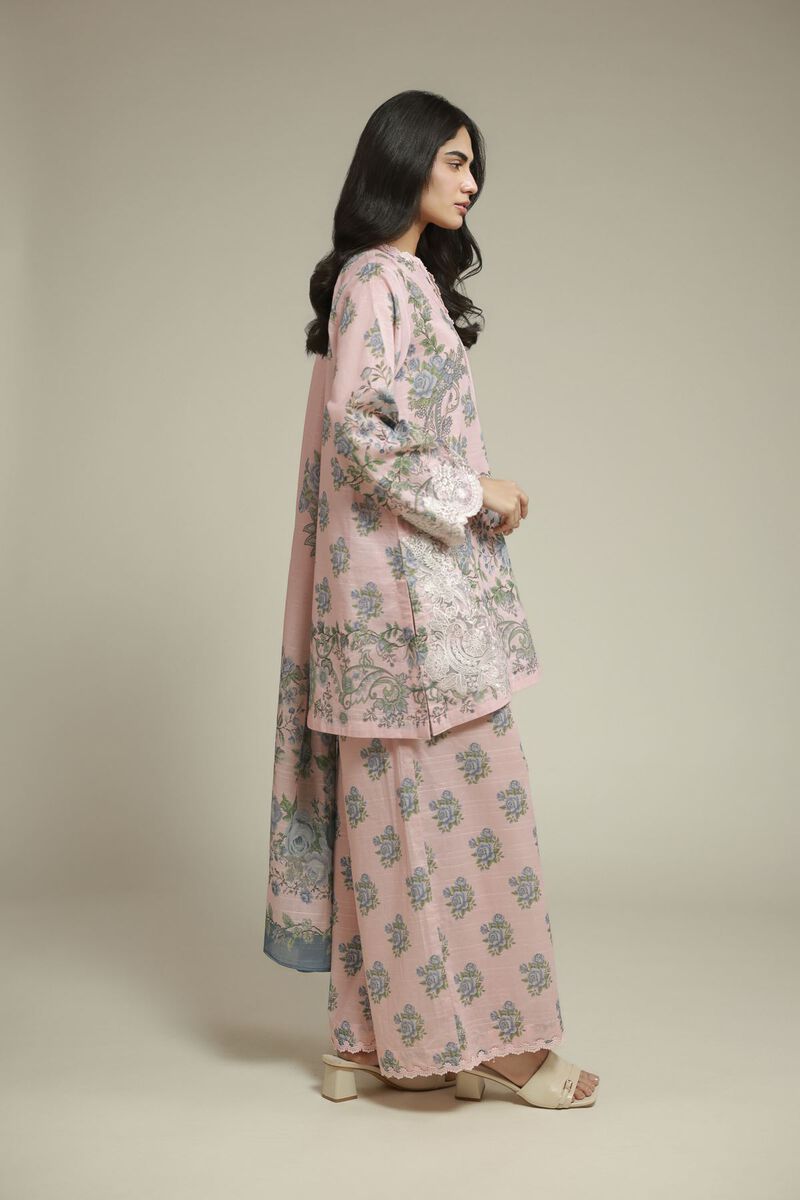 Embroidered | Mesuri | Tailored 3-Piece Set | USD 70.00