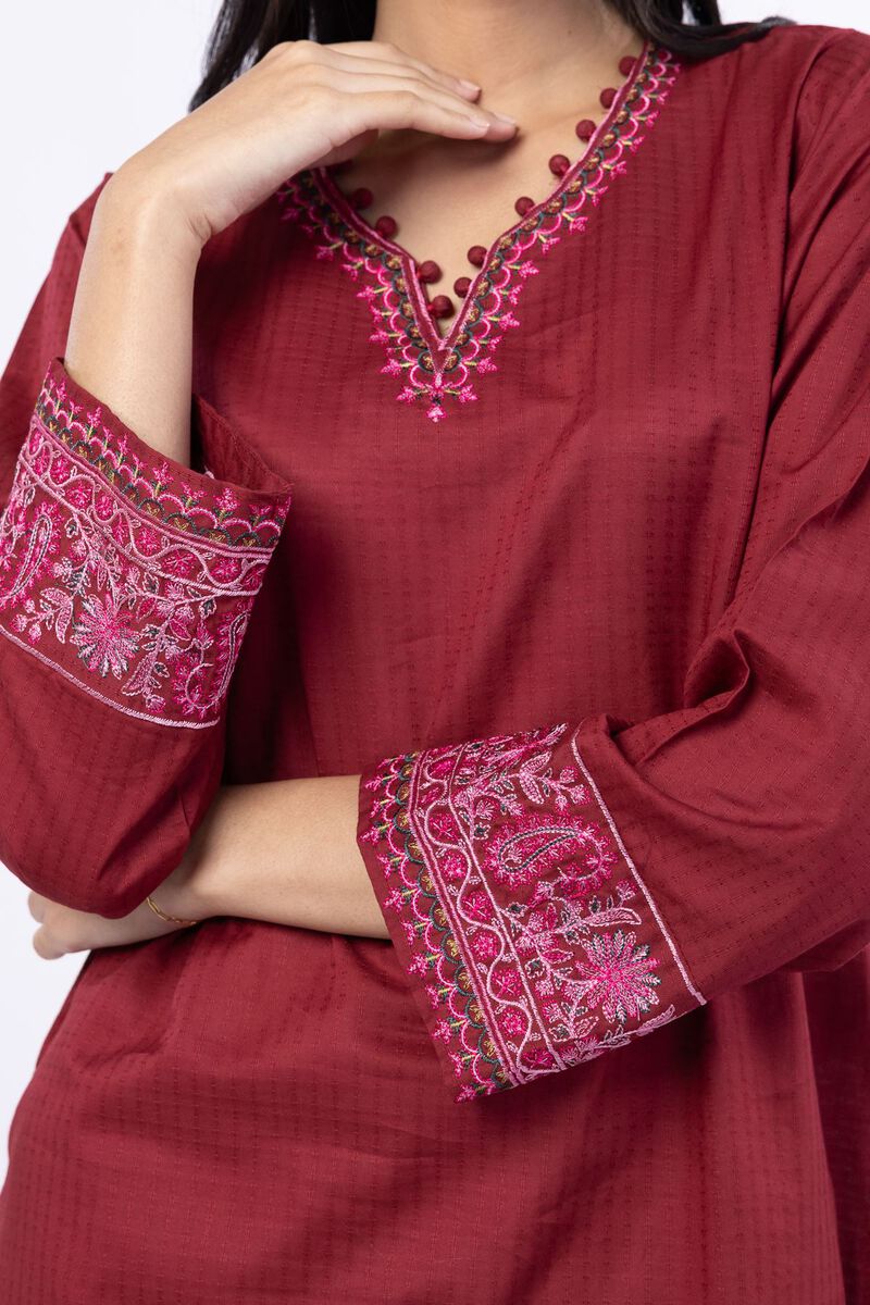 Embroidered | Cotton Dobby | Kurta | USD 17.50