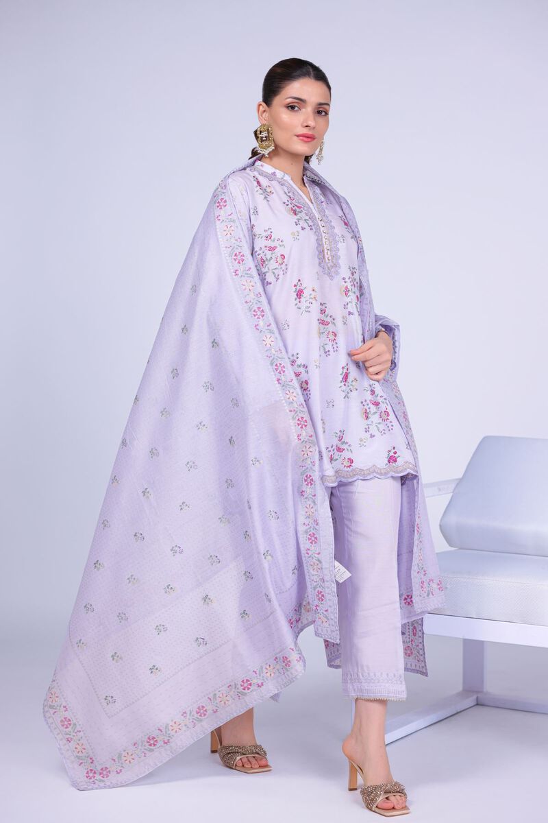 Embroidered | Cotton Net | Dupatta | USD 33.00