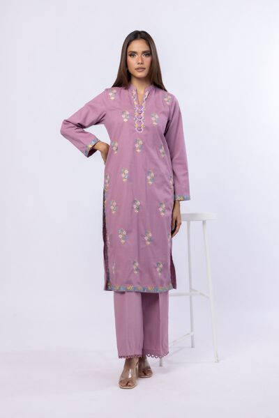 Embroidered | Crosshatch Poplin | Kurta | USD 35.00